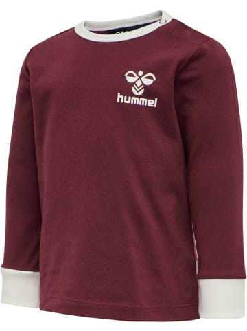 Hummel Shirt "Hmlmauilino T-Shirt L/S" in Braun