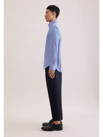 Seidensticker Business Hemd Slim in Mittelblau