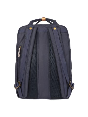 Doughnut Macaroon Large Reborn - Rucksack 15" in navy