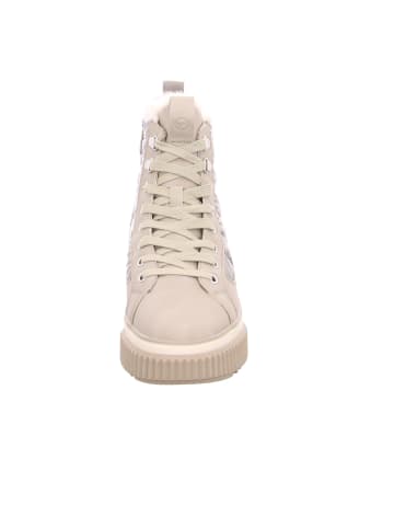 Tamaris Schnür-Stiefeletten für Damen in creme