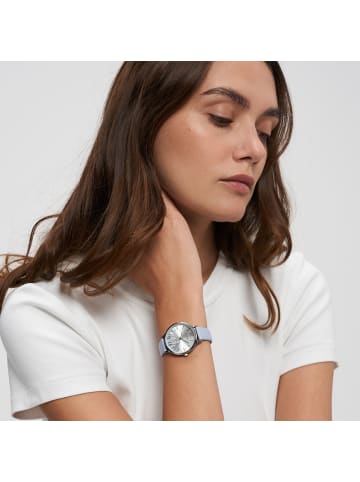 Tamaris Armbanduhr Spring Flower in blau