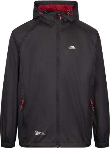 Trespass Regenjacke "Qikpac Jacket Packaway Jacket" in Schwarz