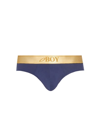 Oboy Slip GOLD in navy