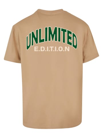 Merchcode Merchcode T-Shirts in unionbeige