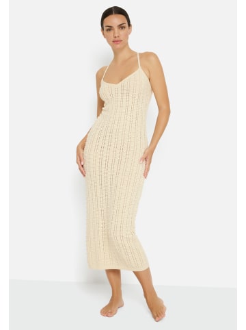 LSCN BY LASCANA Strickkleid in creme