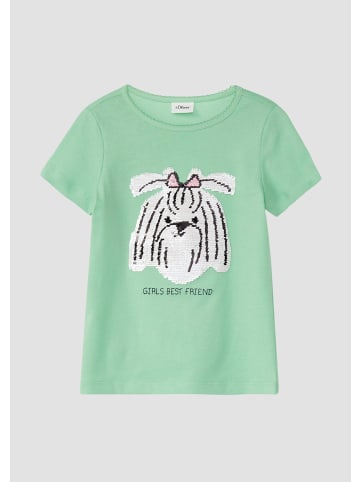 s.Oliver T-Shirt in 7269_hellgrün