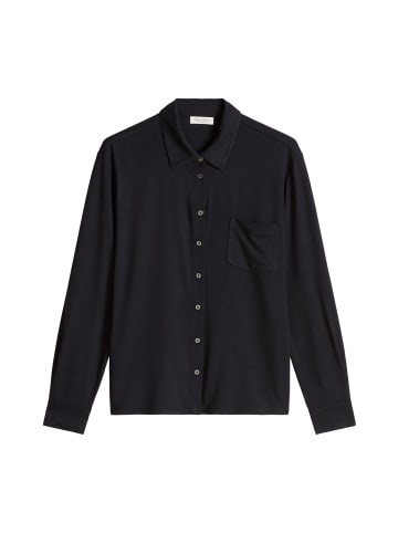 Marc O'Polo Jersey-Bluse loose in Deep Night Blue