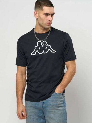 Kappa T-shirt KMLogo Cromen 3-Pack in Black-Grey-Beige Fog