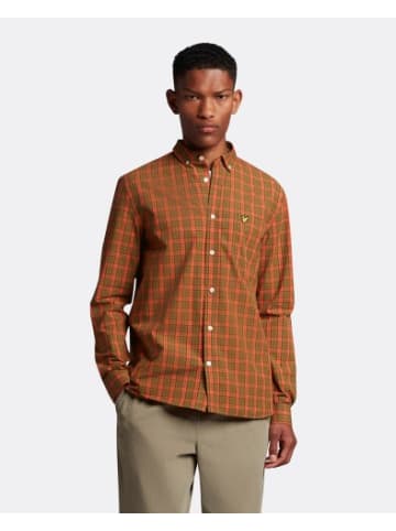 Lyle & Scott Hemd in Khakigrün