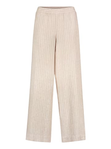 CARTOON Nadelstreifenhose mit Taschen in Nature/Silver