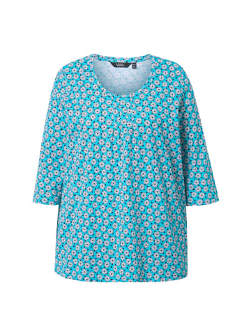 Ulla Popken Shirt in tiefes aqua