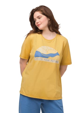 Ulla Popken Shirt in weizengelb