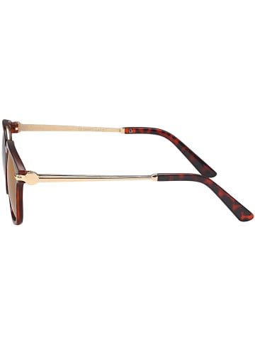 BEZLIT Damen Sonnenbrille in Braun Leopard