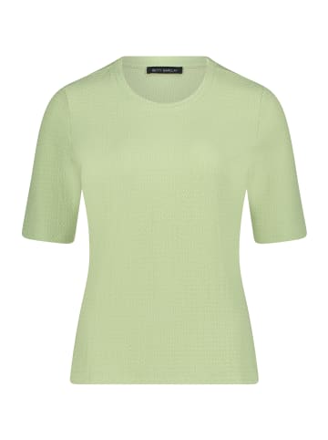 Betty Barclay Strukturshirt mit Rundhalsausschnitt in Foam Green
