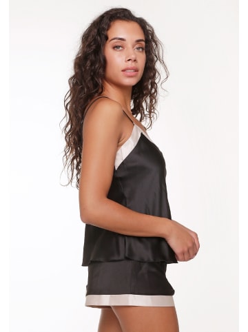Linga Dore Top & Short in schwarz/champagner