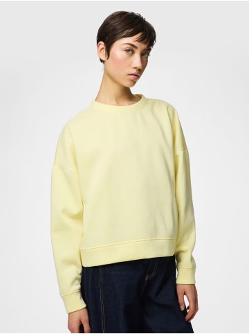 Pieces Sweatshirt in French Vanilla