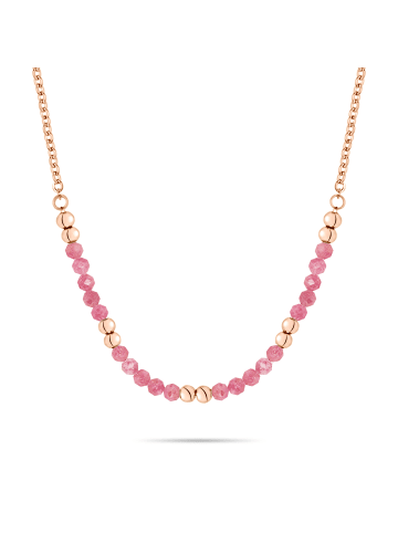 s.Oliver Kette Colorful Beads in roségold