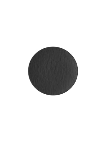 Villeroy & Boch 6er Set Brotteller Manufacture Rock ø 15.3 cm in schwarz