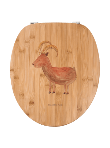 Mr. & Mrs. Panda Klodeckel Sternzeichen Steinbock ohne Spruch in Braun