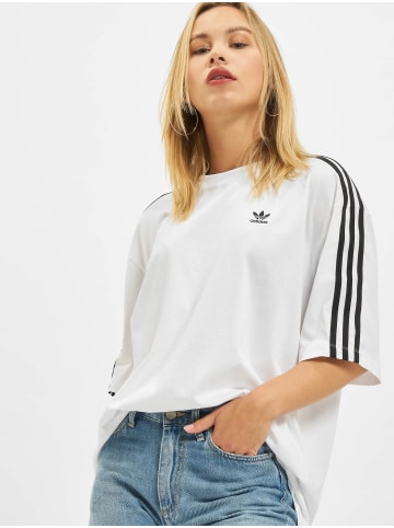 adidas adidas Lange T-Shirts in white