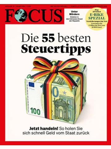 Hubert Burda Media 51 x FOCUS Zeitschrift (Gutschein für Jahres Abo)