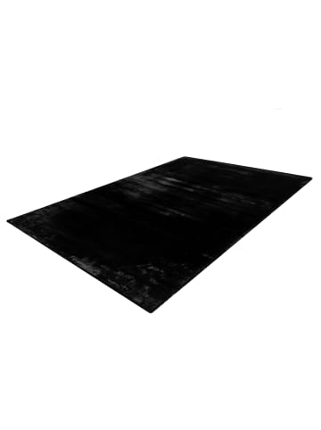 GMD Living Hochflor-Teppich HEAVEN in Schwarz