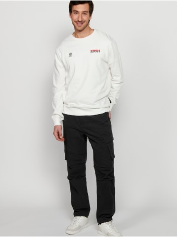 KOROSHI Sweatshirt in weiß