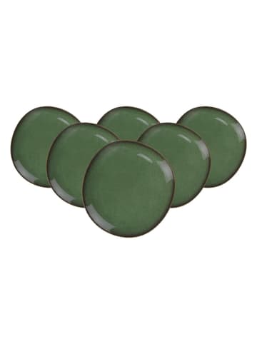 like. by Villeroy & Boch 6er Set Brotteller Lave 17,6 x 16,8 cm in Vert