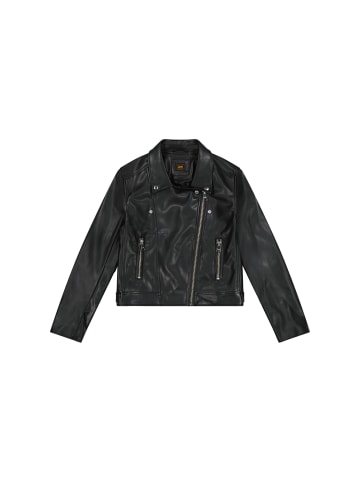 Lee Lederjacke Moto in Black
