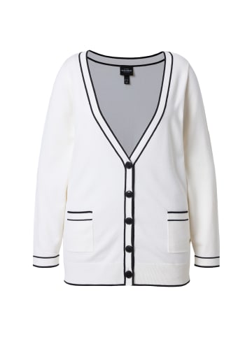 Ulla Popken Strickjacke in offwhite