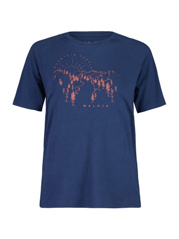 Maloja WMAROCAZM. T-SHIRT in Marine