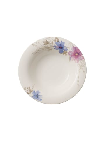 Villeroy & Boch Suppenteller Mariefleur Gris Basic in bunt