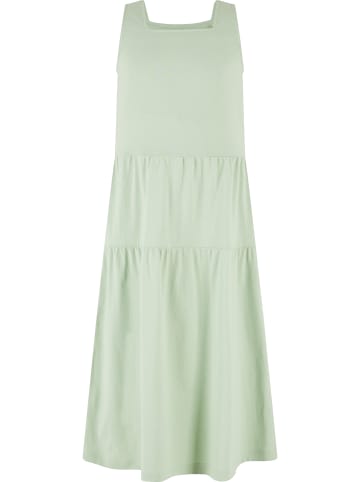 Urban Classics Urban Classics Damen Girls 7/8 Length Valance Summer Dress in vintagegreen