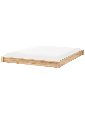 Beliani 2-tlg Doppelbett ANTRAS in Braun