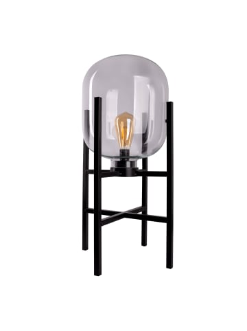 näve LED Außentischleuchte "LORA" in schwarz - (L)26 cm x (B)26 cm x (H)58 cm