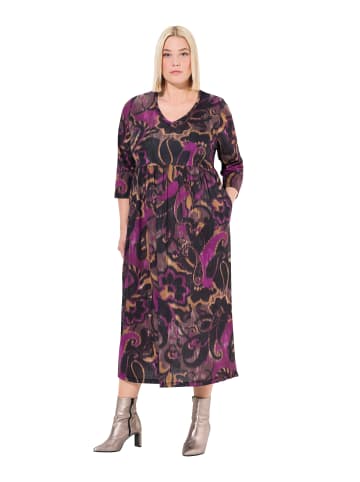 Ulla Popken Kleid in schwarze kirsche