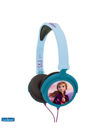 Lexibook Disney Die Eiskönigin Stereo-Kopfhörer, faltbar, kabelgebunden Elsa 4 Jahre
