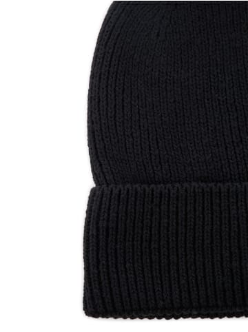 Nils Sundström Mütze Solid in schwarz - 0001