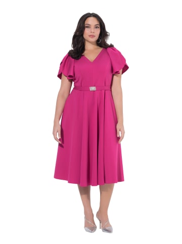 Ulla Popken Midikleid in magenta