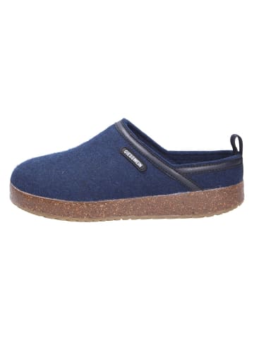 Giesswein Hausschuhe WOOL CLOG in blau