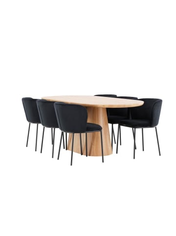 ebuy24 Essgruppe Stjärnö (7-teilig) Natur 90 x 200 cm