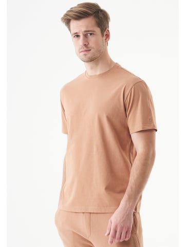 Organication T-Shirt "TILLO" in Hellbraun