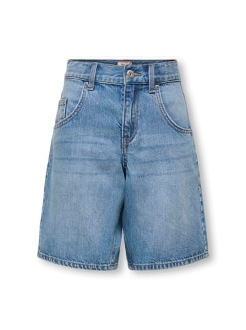 KIDS ONLY Jeansshorts Kogmate Denim in medium blue denim