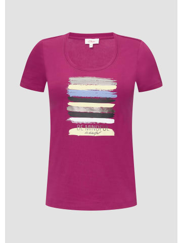 s.Oliver T-Shirt in 44E1_lila