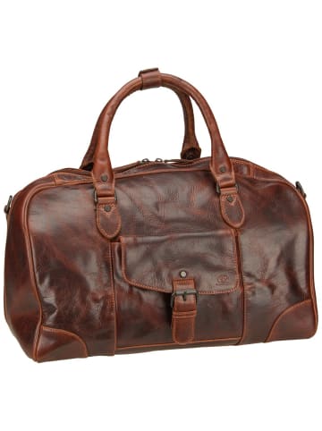 Greenburry Weekender Rugged Travelbag in Teak Brown