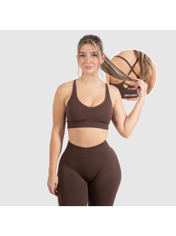SMILODOX Sport BH Cetrina in Braun
