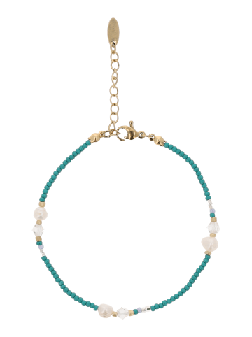 IZIA Women Lobster Clasp Bracelet in Turquoise