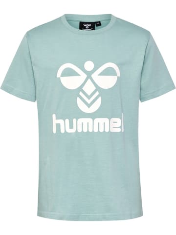 Hummel Shirt "Hmltres T-Shirt S/S" in Blau