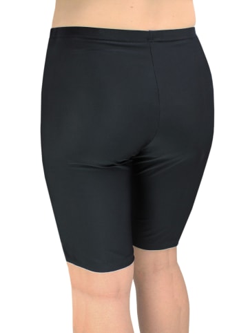 Aquarti Damen Schwimmradler Badehose große Größen in schwarz