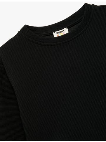 KOTON SWEATSHIRTS in Schwarz
